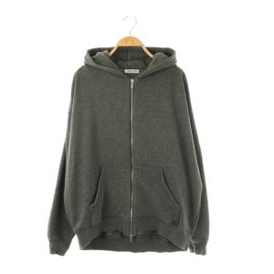 24AW NEWウォームジップフーディ パーカー AP STUDIO取扱い グレー /DF OS
