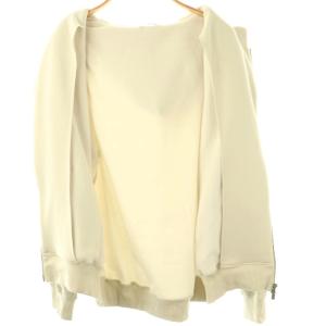 EVERYDAY I LIKE 24AW NEWウォームジップフーディ パーカー AP STUDIO取扱い アイボリー /DF OS