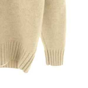 BATONER HEAVY WEIGHT CASHMERE CREW NECK 1 ベージュ