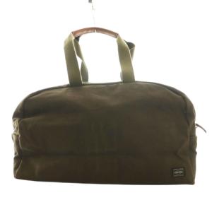 PORTER × タンク TRUNK ボストンバッグ オリーブ /SS OS