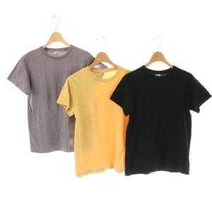 JAMES Tシャツ 3枚セット まとめ売り 2 黄 イエロー 黒 ブラック 紫 /AB OS