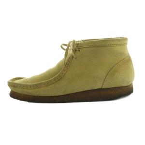 Clarks ワラビーシューズ スエード UK9 27.0cm ベージュ 1431-499-3527 /MI OS