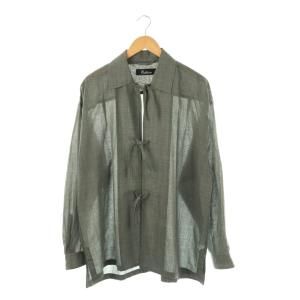 WOOL LAWN シャツジャケット 長袖 F グレー /HK OS