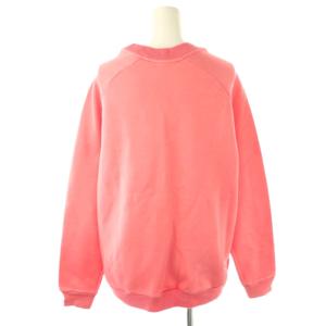 PLAN C スウェット プルオーバー トレーナー オーバーサイズ パッチ XS ピンク /CX OS