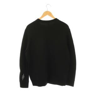 Neil Barrett グラフィックプリントスウェット トレーナー M ブラック /DF OS