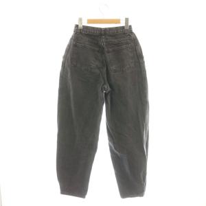 Ameri VINTAGE アメリ AMERI デニムパンツ ジーンズ テーパード 25 ブラック /DF OS