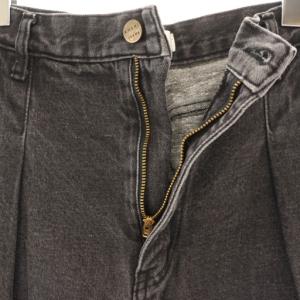 Ameri VINTAGE アメリ AMERI デニムパンツ ジーンズ テーパード 25 ブラック /DF OS