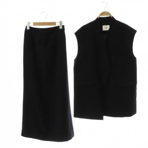 アメリ AMERI OTONA WRAP VEST SET UP DRESS セットアップ ベスト ジレ