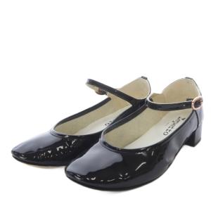 Repetto rose mary janes メリージェーン パンプス ハイヒール ストラップ パテントレザー 37