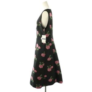 M'S GRACY 24年 フラワーキルティングカメリアジップジャンパースカート