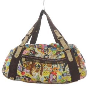 tokidoki ボストンバッグ ハンドバッグ 総柄 ナイロン マルチカラー /YO3