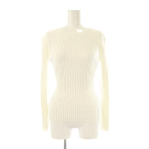 24SS WIDE RIB SARRIS リブニット カットソー 38 ホワイト /DO OS
