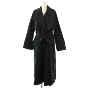 24AW Nonchalant トレンチコート F ブラック