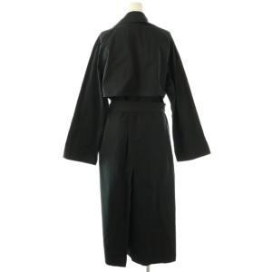 EVERYDAY I LIKE 24AW Nonchalant トレンチコート F ブラック