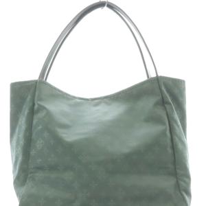 russet ハンドルレザー トートバッグ ハンドバッグ 緑 グリーン /SR