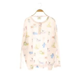 gelato pique 24AW SESAME STREET 総柄 プルオーバー ロングパンツ カットソー パジャマ セットアップ