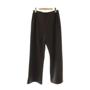 L'Appartement 24AW Double cloth Easy Pants イージーパンツ ワイド 36 ブラウン /CX