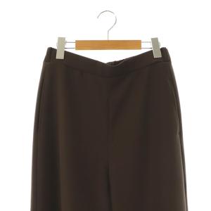 L'Appartement 24AW Double cloth Easy Pants イージーパンツ ワイド 36 ブラウン /CX