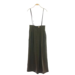 25AW バックルポイントサス付パンツ ワイドパンツ タック 1 ダークブラウン /CX OS