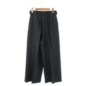 JUSGLITTY 24SS サイドデザインワイドパンツ 1 ネイビー /DO OS