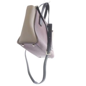 kate spade new york バイカラー 2WAY ハンドバッグ ショルダーバッグ ロゴ ボルドー ベージュ /SR