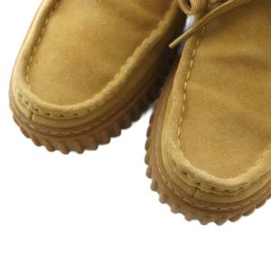 Clarks Torhill Lo レースアップシューズ スエード US8 26.0cm ベージュ 26173471