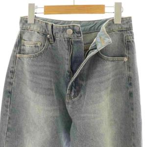 Sense of Place by Urban Research 25SS デニムパンツ ジーンズ ワイド M グレイッシュブルー /ES OS