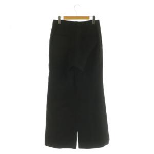 Deuxieme Classe 21SS cocoパンツ No3 リネンパンツ フレア 38 ブラック /MY OS