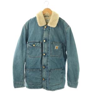 PHOENIX COAT ボア デニムジャケット XL ブルー /AB OS