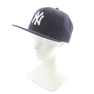 New York Yankees 59Fifty キャップ 帽子 ロゴ 58.7cm 紺 ネイビー /SR