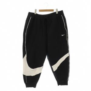 23SS SWOOSH FLEECE PANTS XXL ブラック ホワイト