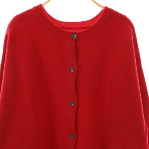 JOURNAL STANDARD relume 24AW ウールカシミヤクルーネック2WAY ニット セーター カーディガン F レッド /DF OS