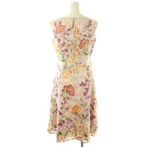 TOCCA SUNSHINE STAR ドレスワンピース 0 ベージュ マルチカラー