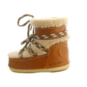 ×Moon Boot ムートンブーツ EU35 ベージュ