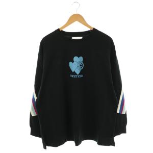 × CPD RIB LONG TEEカットソー Tシャツ 長袖 コットン 5 黒 CPD-TEE-U01