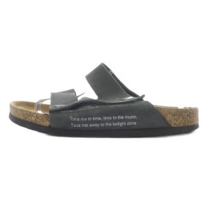 UNDERCOVER コンフォートサンダル コルクレザー M グレー 茶色 ブラウン /SR SH