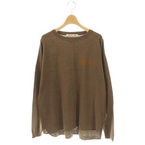 REMIプリントカットソー F ブラウン /DO OS SH