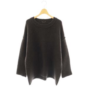 BF Knit ニット セーター 長袖 プルオーバー ウール ダークブラウン /NR OS