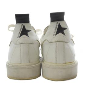 GOLDEN GOOSE STARTER スニーカー ローカット レザー 37 ホワイト ブラック /YO15 SH