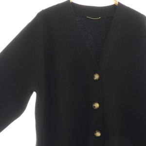 L'Appartement 22SS Knit Cardigan ニットカーディガン Vネック ブラック /CX OS