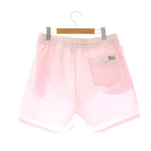 POLO RALPH LAUREN ストライプ柄 ボートショートパンツ ハーフパンツ M ピンク ホワイト 白 /CX OS S