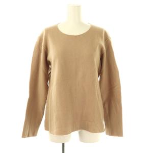 カシミア混ニットフラノクルーネックL/Sニット セーター カシミヤ混 1 ベージュ /DO OS SH