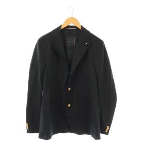 金ボタンブレザージャケット テーラード 48 ネイビー /HK OS SH
