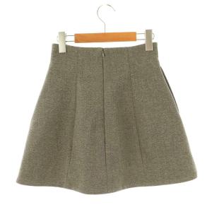 CLANE CONSTRUCTIVE MINI SKIRT スカート ミニ フレア 0 グレー /NR OS SH