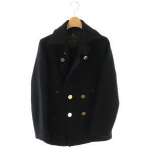 takahiro matsushita Pコート アウター 38 ネイビー /HK OS