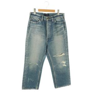 CRASHED SAROUEL PT DENIM 00 ブルー MB224-3001