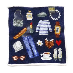 × イエナ アンファン IENA ENFANT ボンジュールイエナ BONJOUR IENA タオルハンカチ