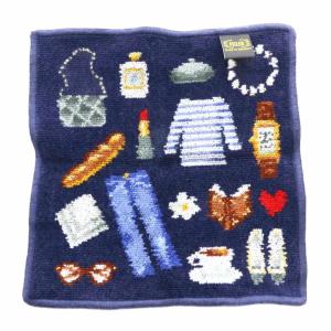 × イエナ アンファン IENA ENFANT ボンジュールイエナ BONJOUR IENA タオルハンカチ