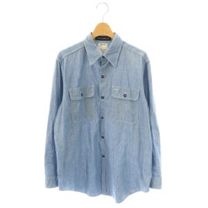 HAMPTON CHANBARY SHIRT シャツ 01 ブルー /CX OS