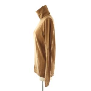 Max Mara ハイネックニット セーター 長袖 キャメル /HK OS